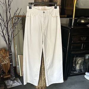 Habitual White Wide Leg Jeans